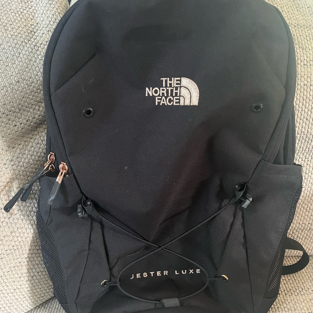 The North Face Jester Luxe Black Backpack